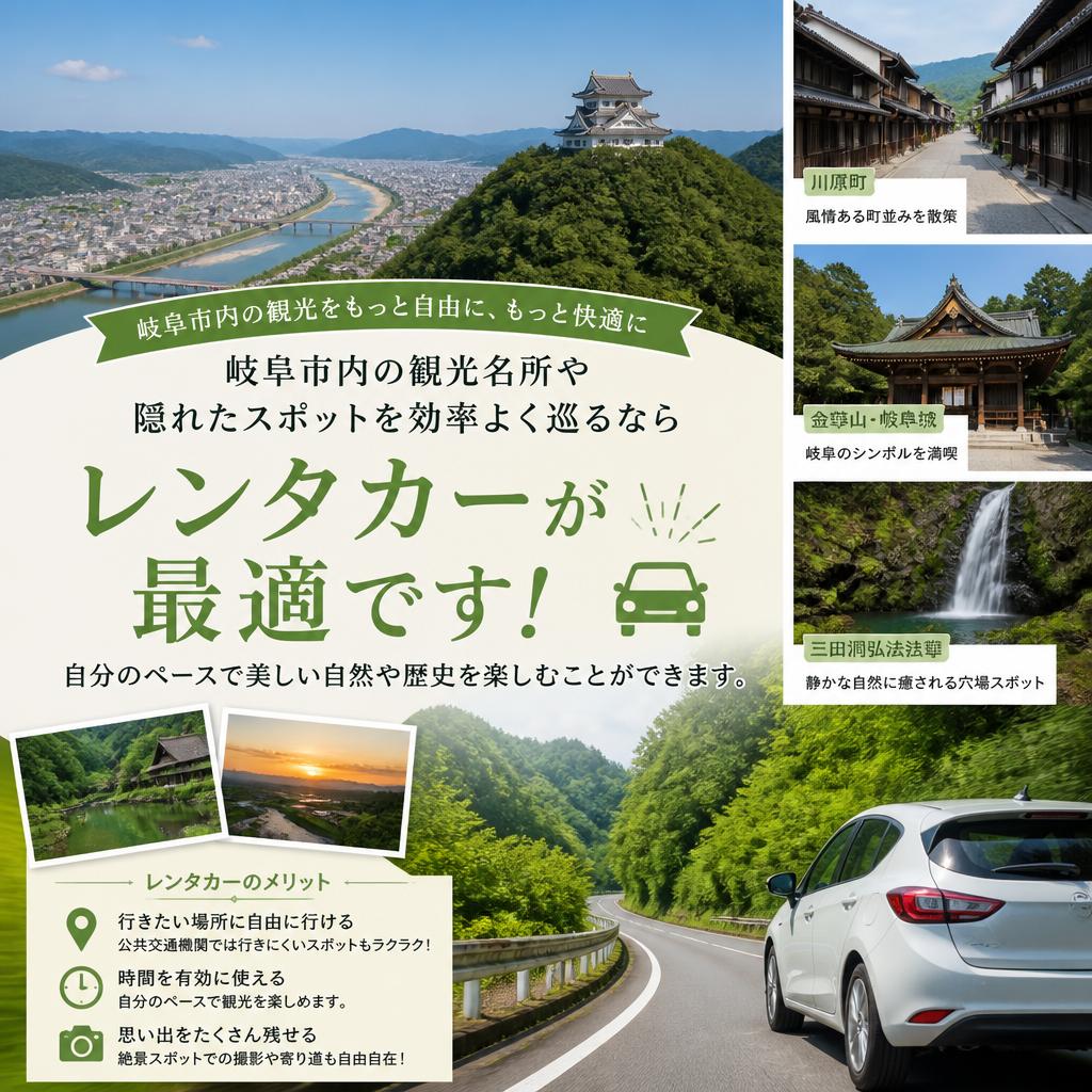 岐阜の魅力を自由に探索