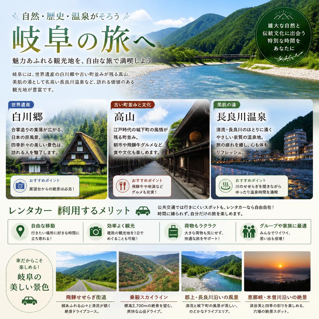 特別な1ヶ月を彩るおすすめ観光スポット