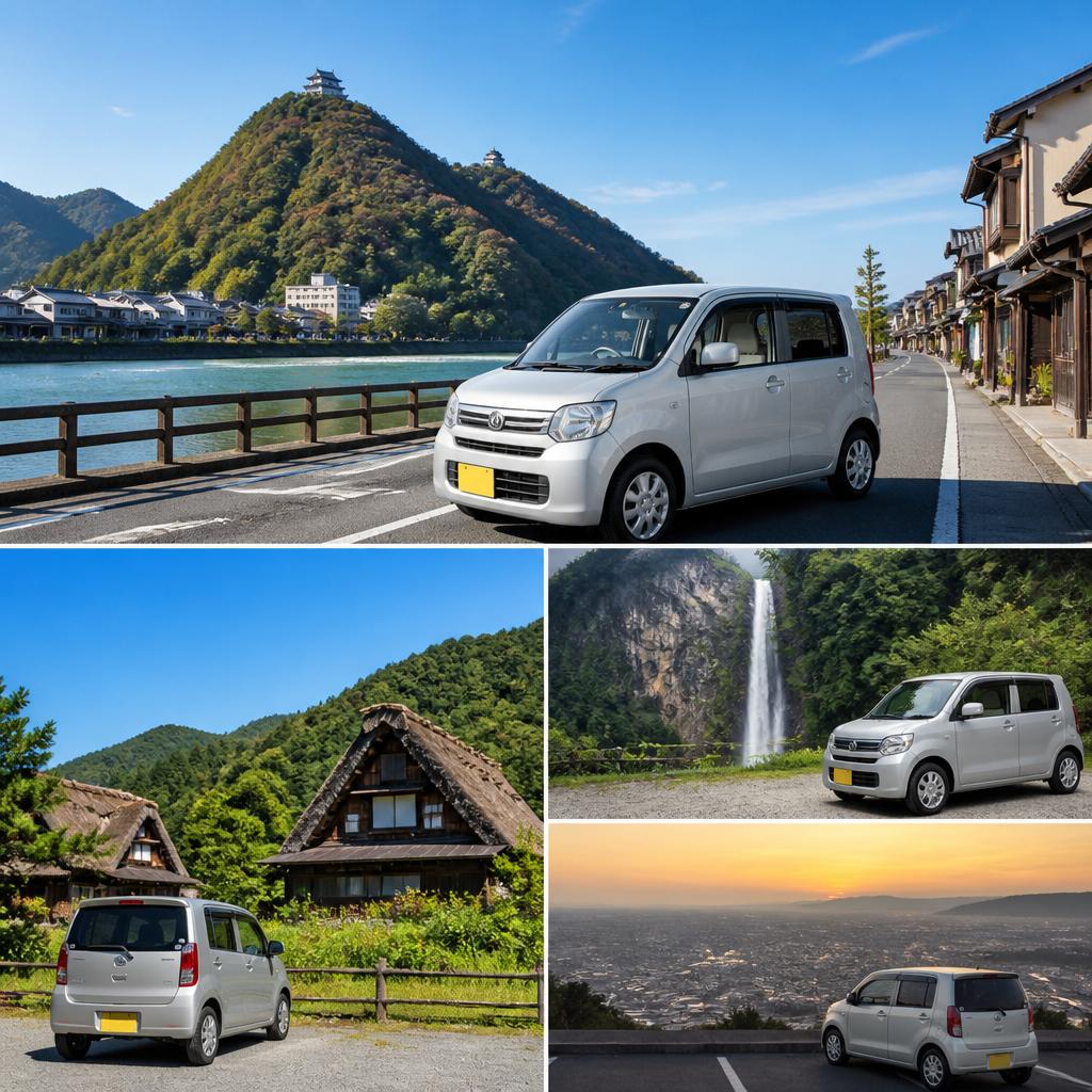 岐阜の街を自由に楽しむ！格安マンスリーで軽自動車をお得にレンタルしよう