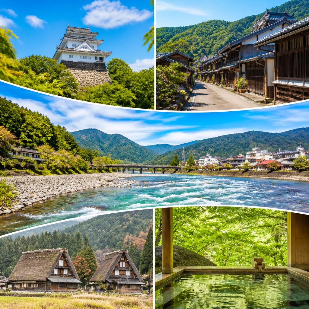 岐阜の魅力を手軽に楽しむ、1ヶ月格安プラン！