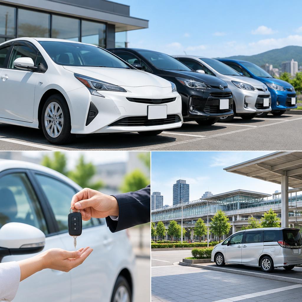 料金も受け渡しも柔軟に。旅程に合わせて選べるレンタカー
